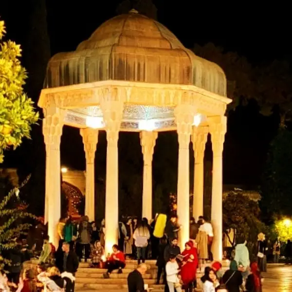 Hafez Tomb in Shiraz city